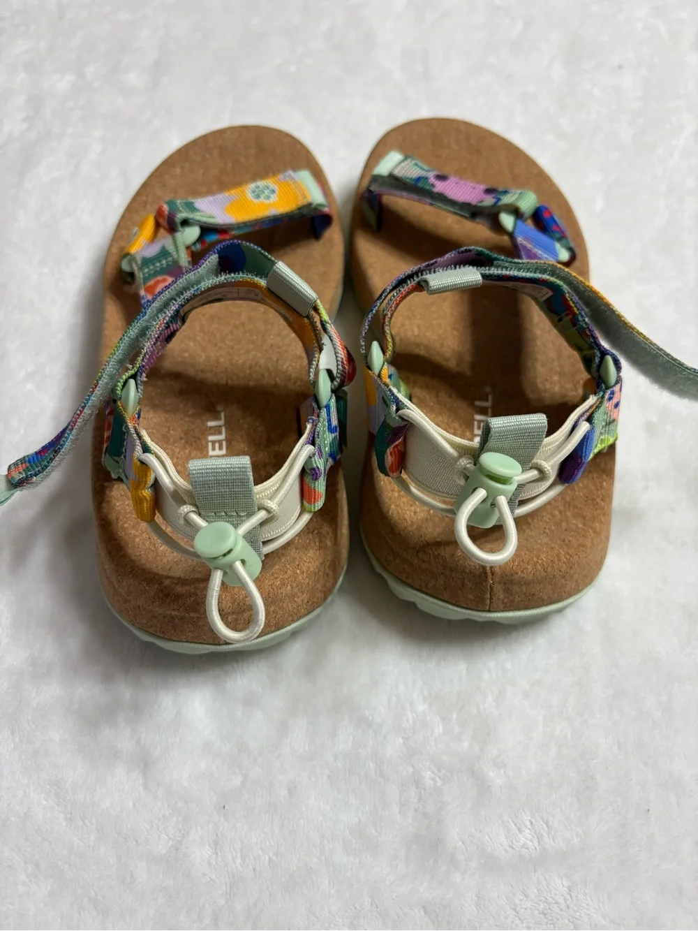 Merrell Kids Multi-Color Floral Strap Sandals